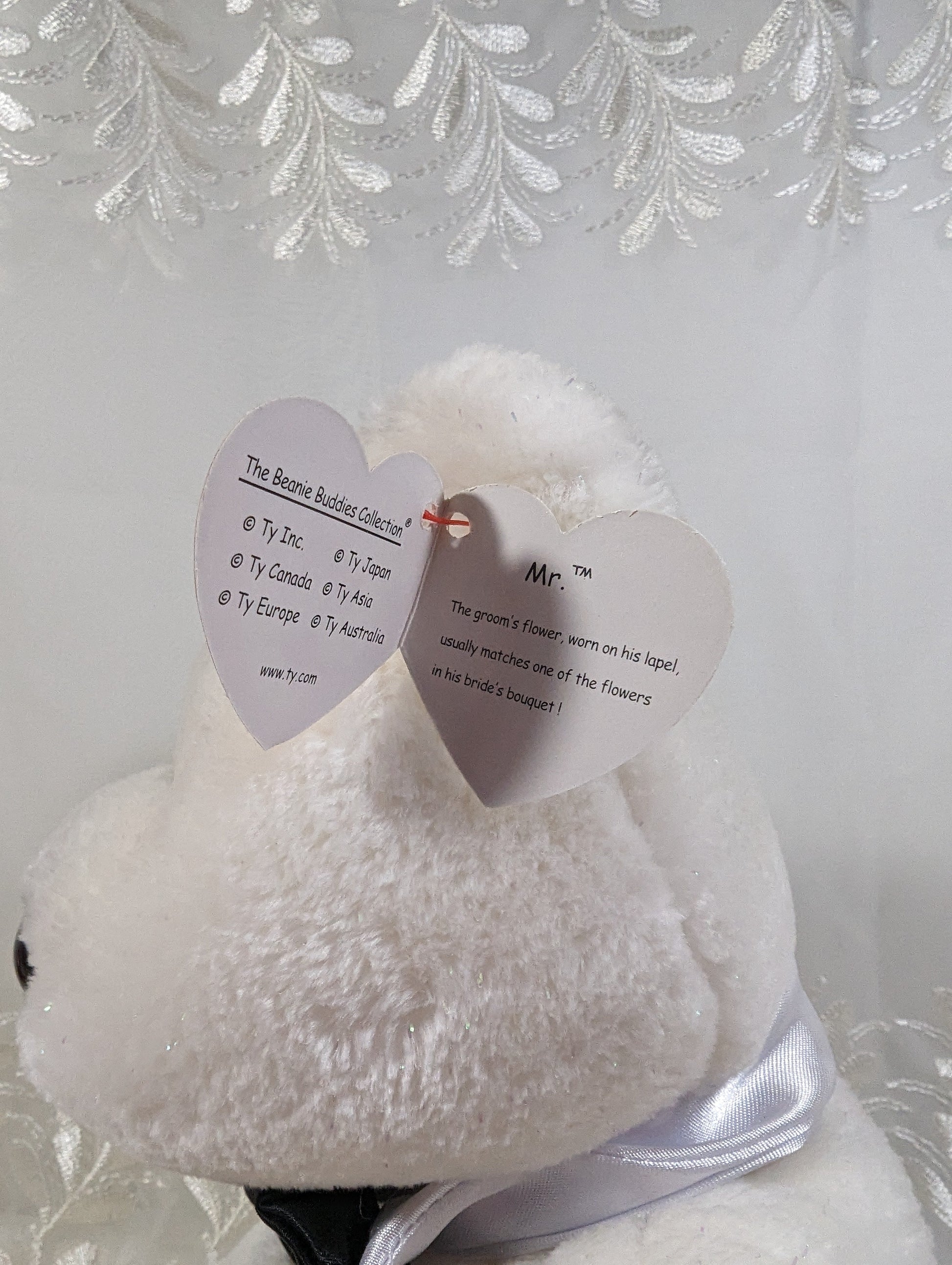 Ty Beanie Buddy - Mr. The Groom Bear (14in) Near Mint Tag - Vintage Beanies Canada