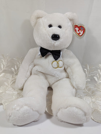 Ty Beanie Buddy - Mr. The Groom Bear (14in) Near Mint Tag - Vintage Beanies Canada