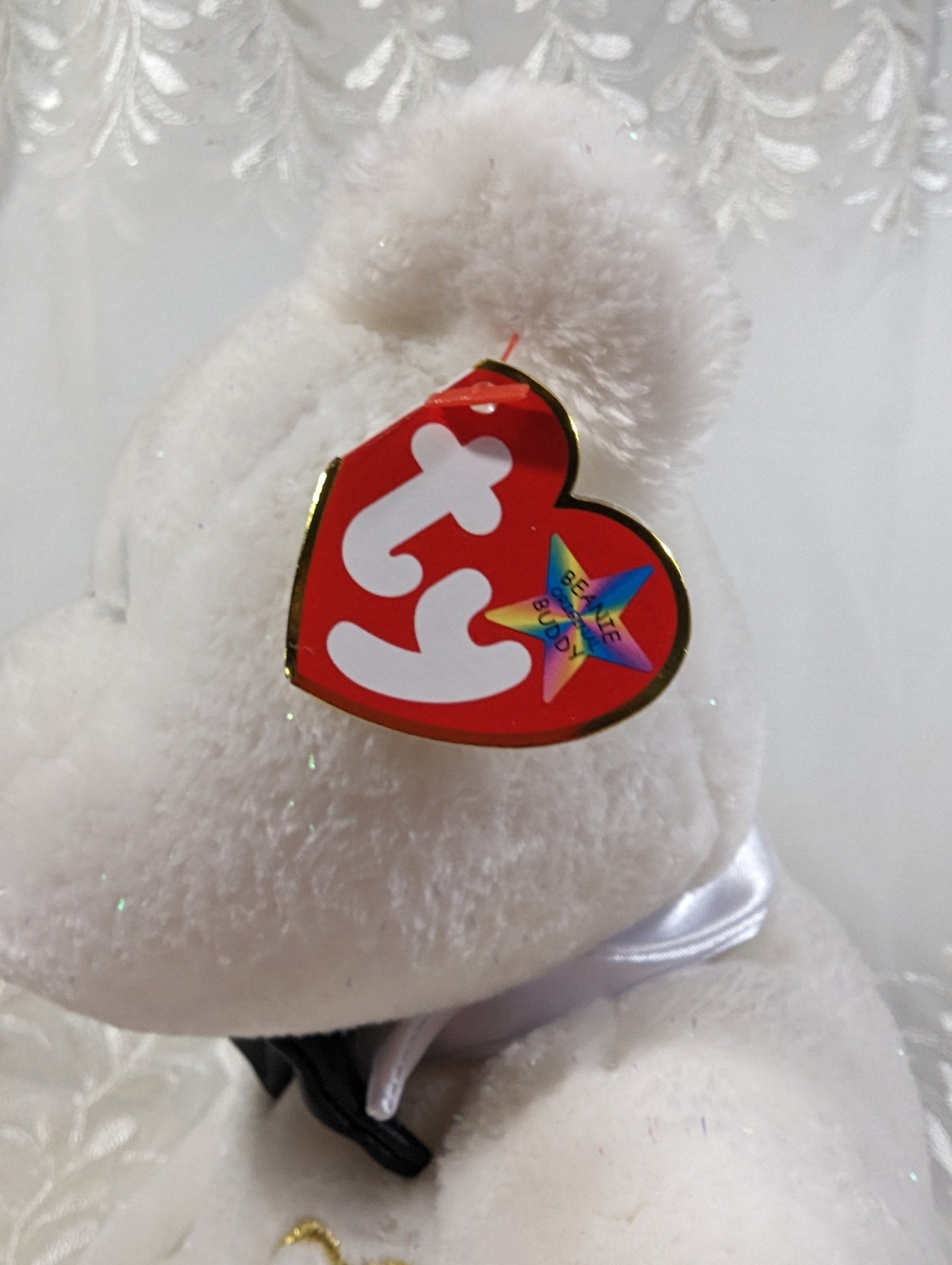 Ty Beanie Buddy - Mr. The Groom Bear (14in) Near Mint Tag - Vintage Beanies Canada