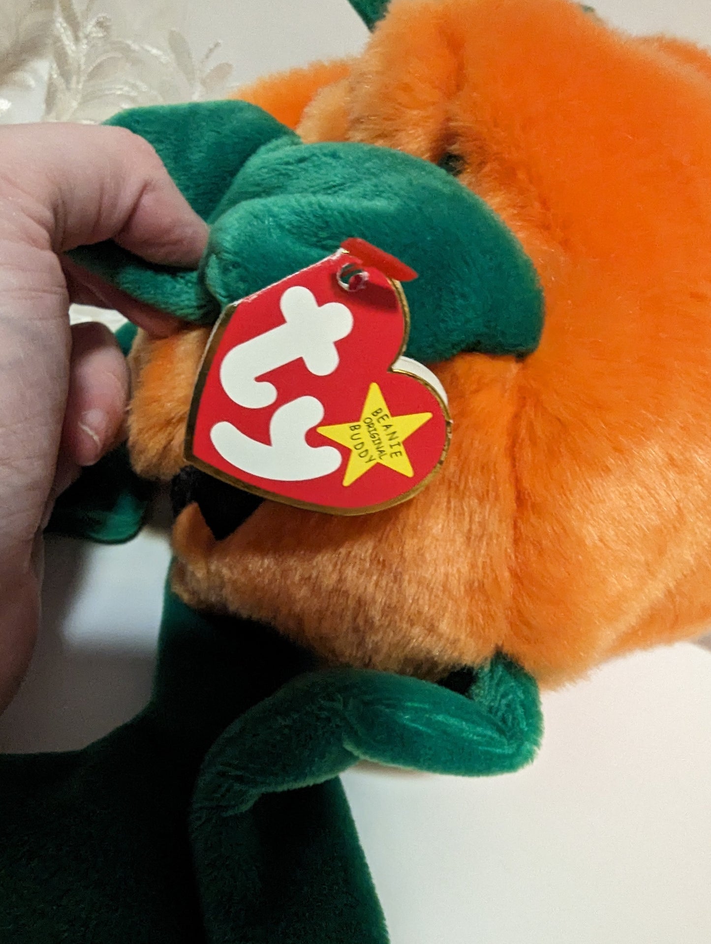 Ty Beanie Buddy - Pumpkin The Halloween Pumpkin - Vintage Beanies Canada