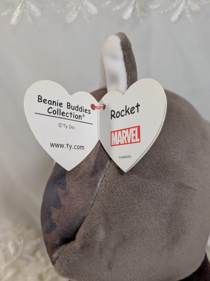 Ty Beanie Buddy - Rocket The Raccoon From Marvel (11in) - Vintage Beanies Canada