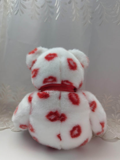 Ty Beanie Buddy - Smooch The Bear (13in) - Vintage Beanies Canada