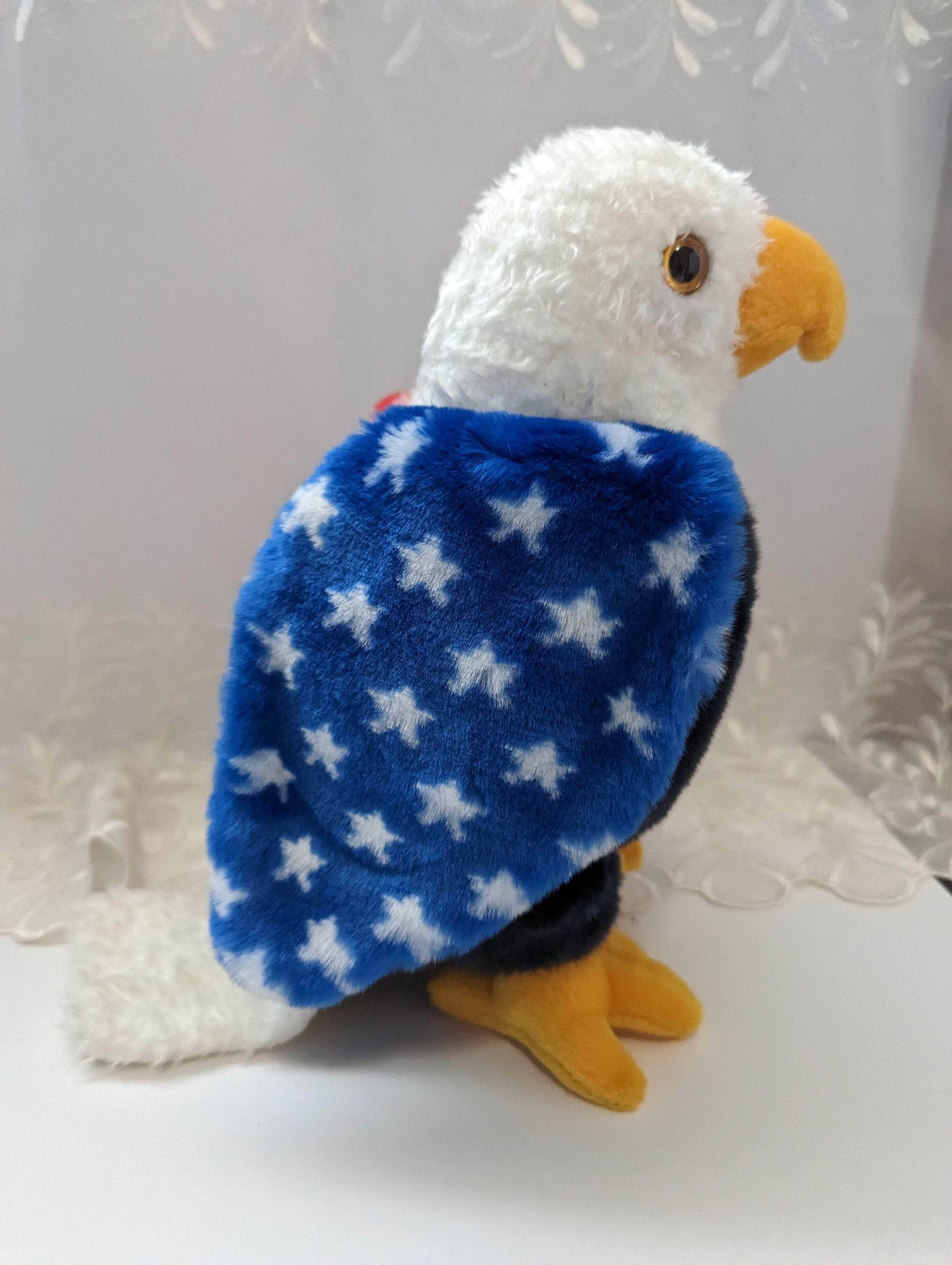 Ty Beanie Buddy - Soar The USA Eagle (10in) - Vintage Beanies Canada