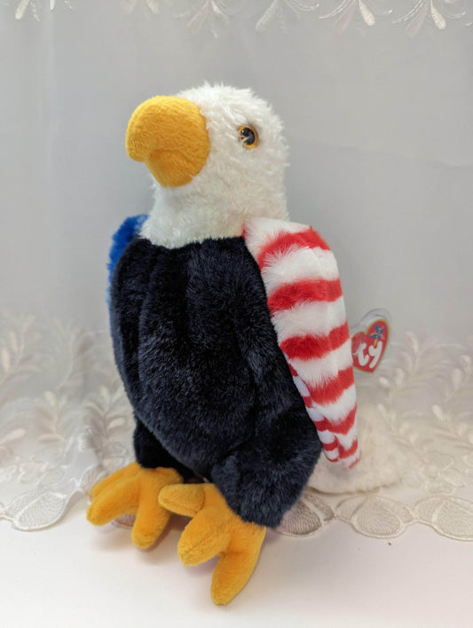 Ty Beanie Buddy - Soar The USA Eagle (10in) - Vintage Beanies Canada