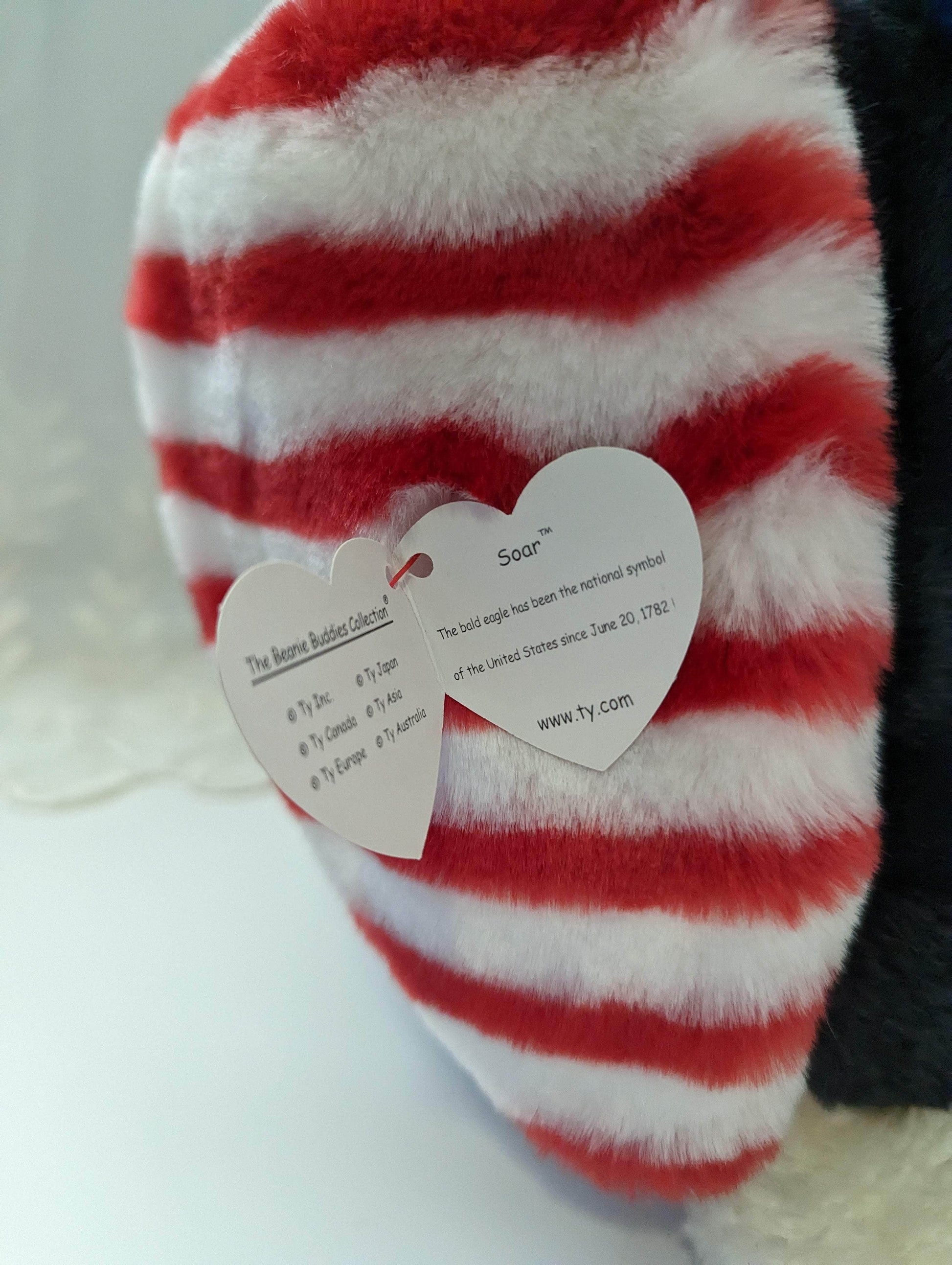 Ty Beanie Buddy - Soar The USA Eagle (10in) - Vintage Beanies Canada