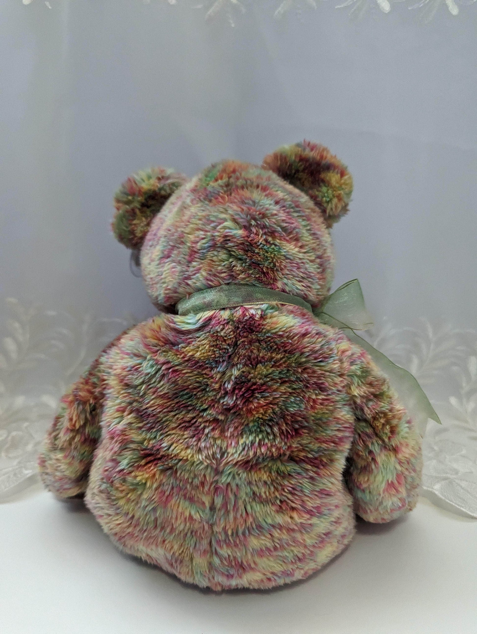 Ty Beanie Buddy - Speckles The Bear (13in) - Vintage Beanies Canada