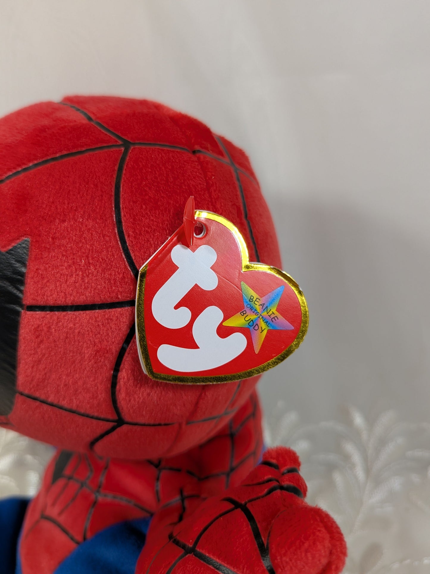Ty Beanie Buddy - Spider - Man from Marvel (11in) - Vintage Beanies Canada