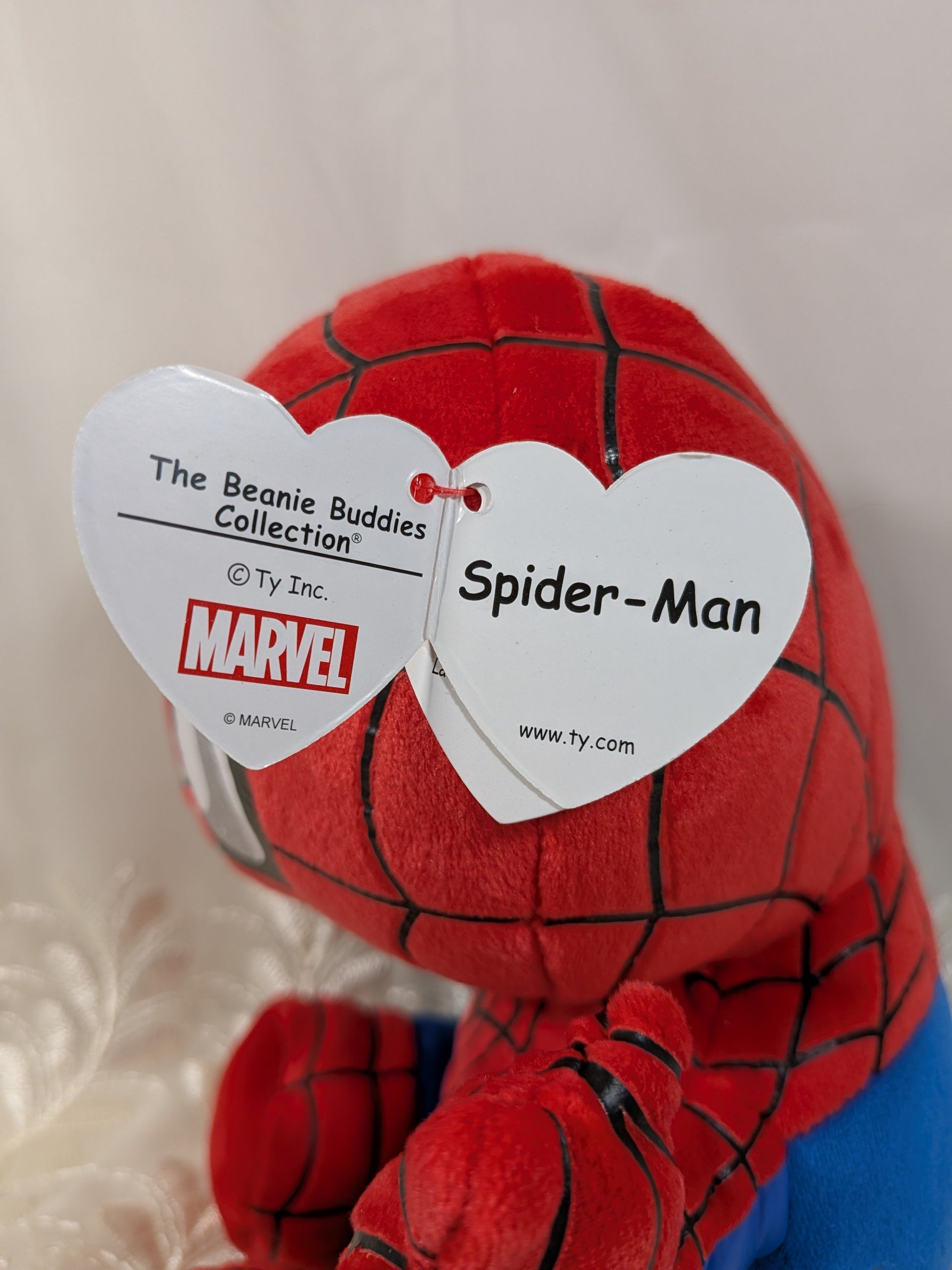Ty Beanie Buddy - Spider - Man from Marvel (11in) - Vintage Beanies Canada
