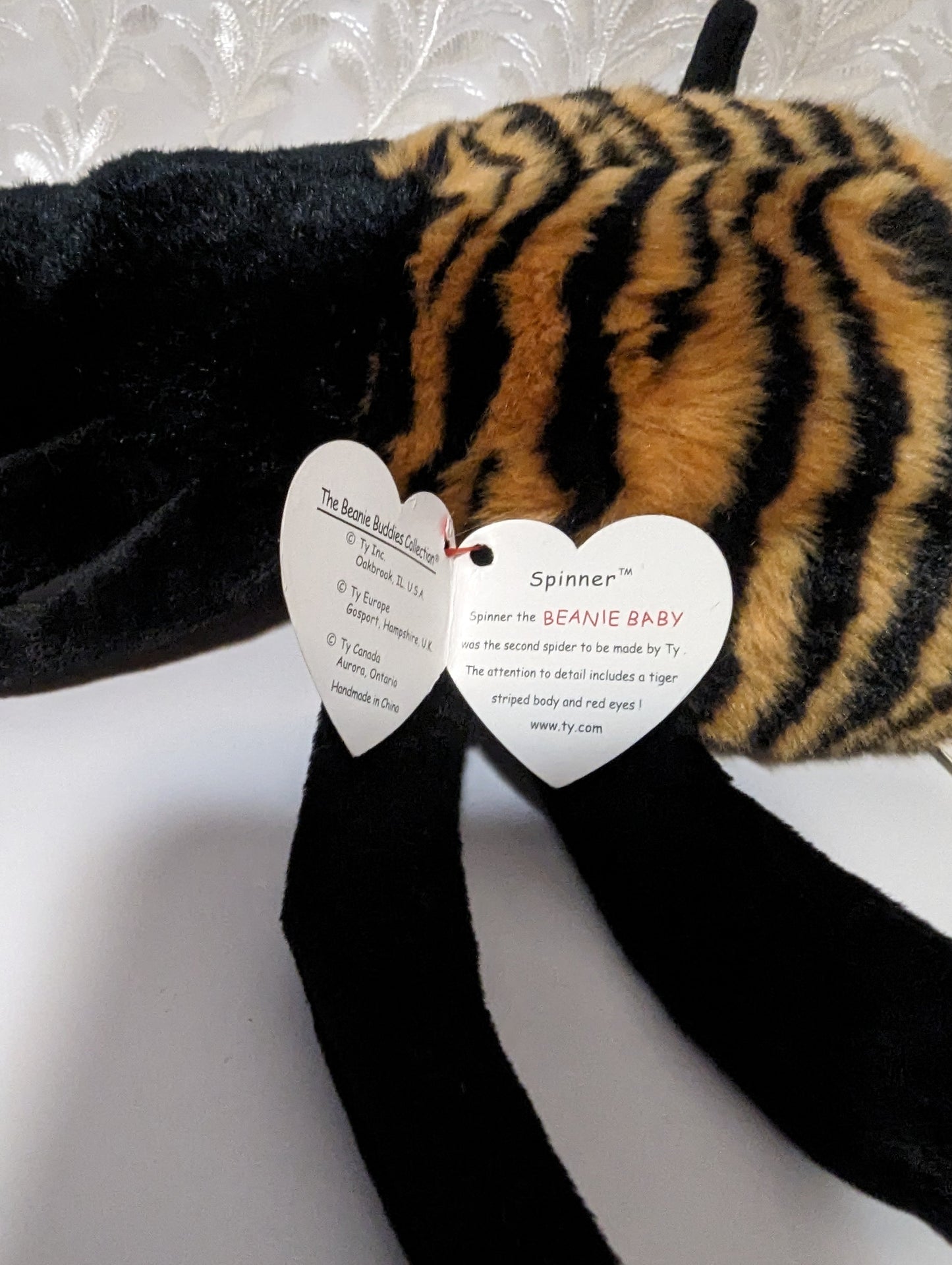 Ty Beanie Buddy - Spinner The Spider (9in) - Vintage Beanies Canada