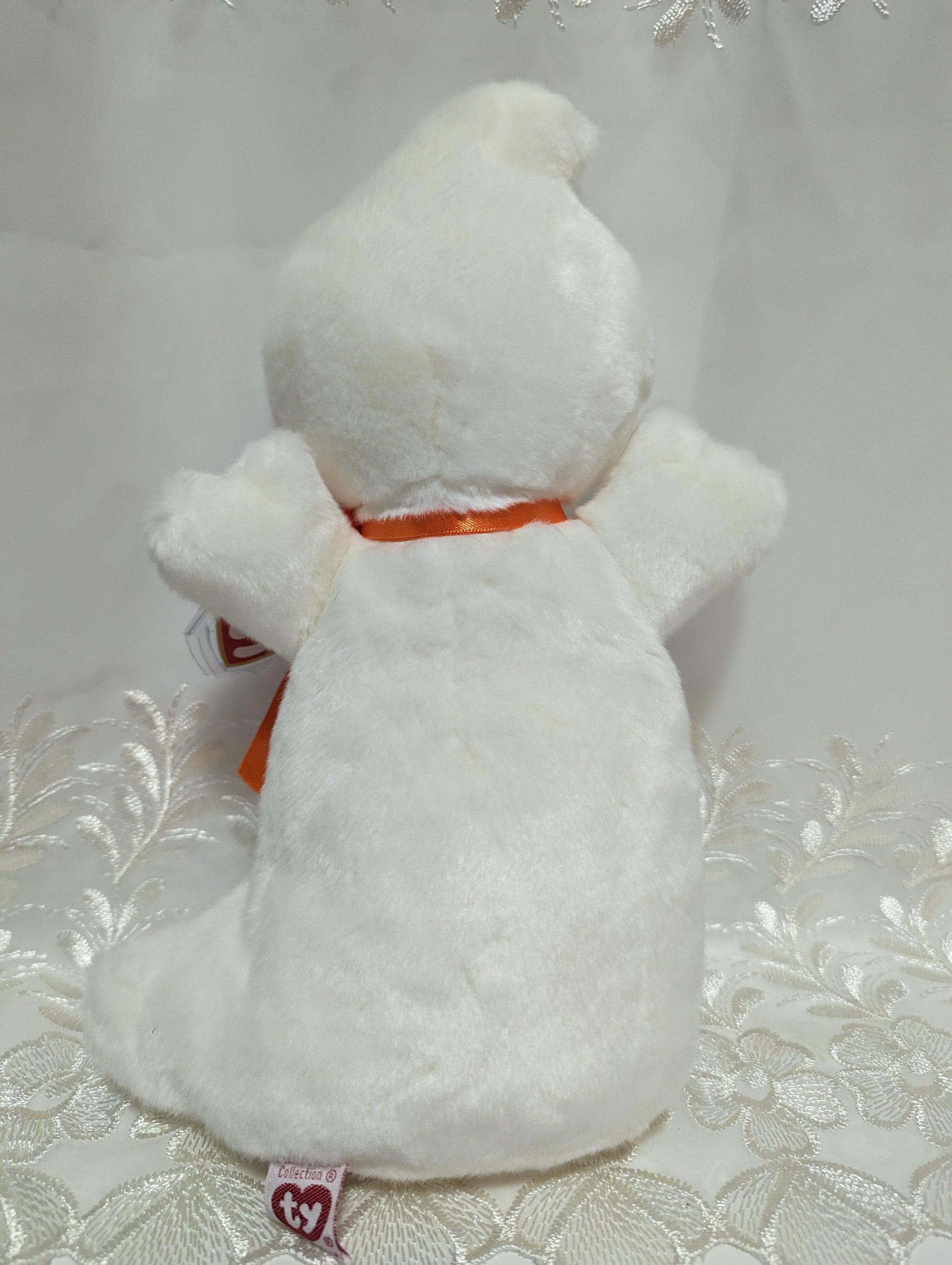 Ty Beanie Buddy - Spooky The Ghost (12in) - Vintage Beanies Canada