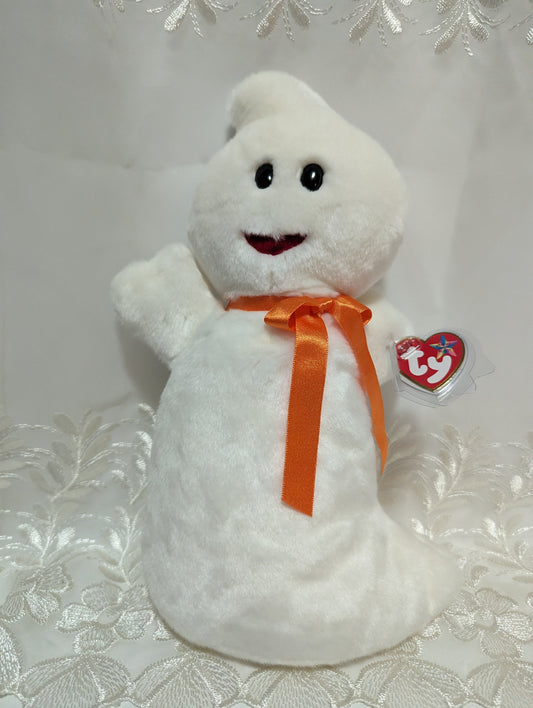 Ty Beanie Buddy - Spooky The Ghost (12in) - Vintage Beanies Canada