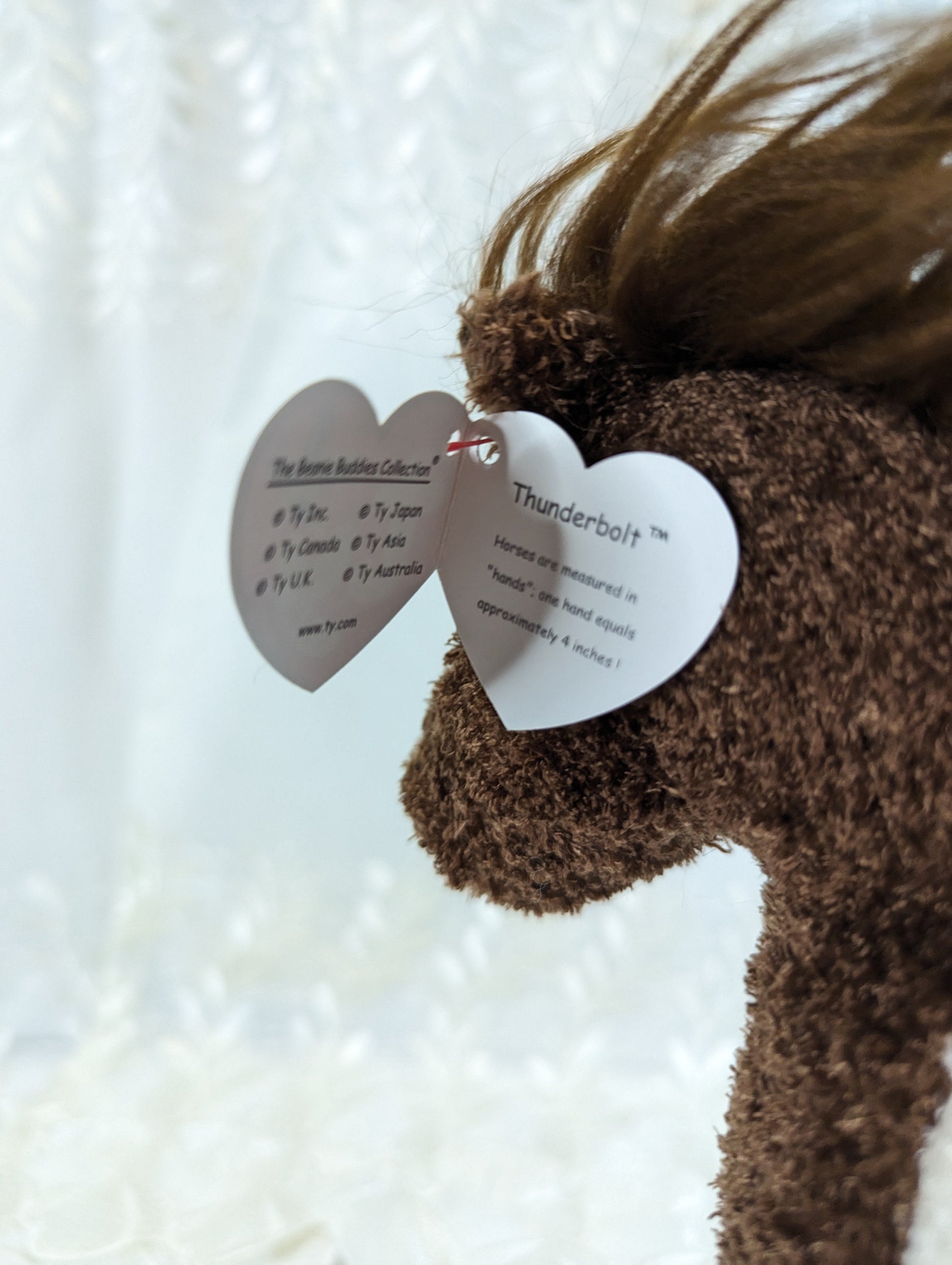 Ty Beanie Buddy - Thunderbolt The Horse (11in) - Vintage Beanies Canada