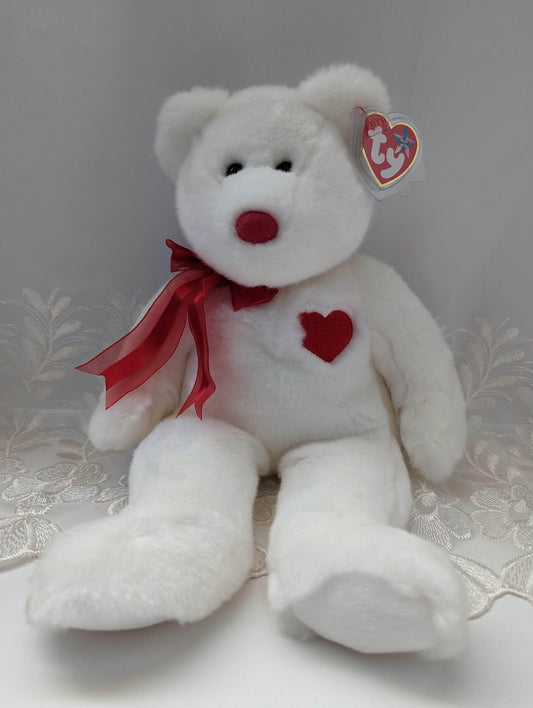 Ty Beanie Buddy - Valentino The Bear (13in) - Vintage Beanies Canada