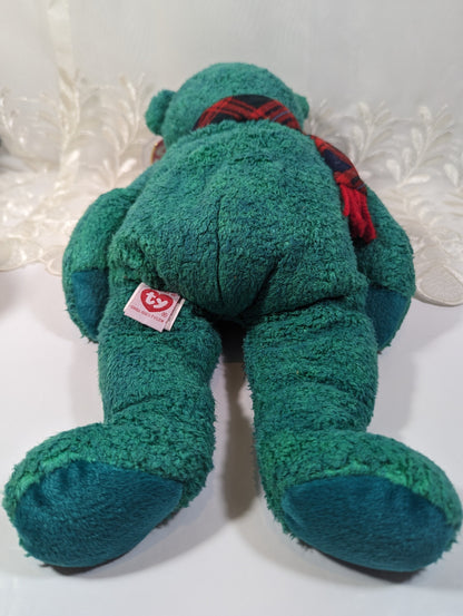 Ty Beanie Buddy - Wallace The Bear (12in) Faded Tag - Vintage Beanies Canada