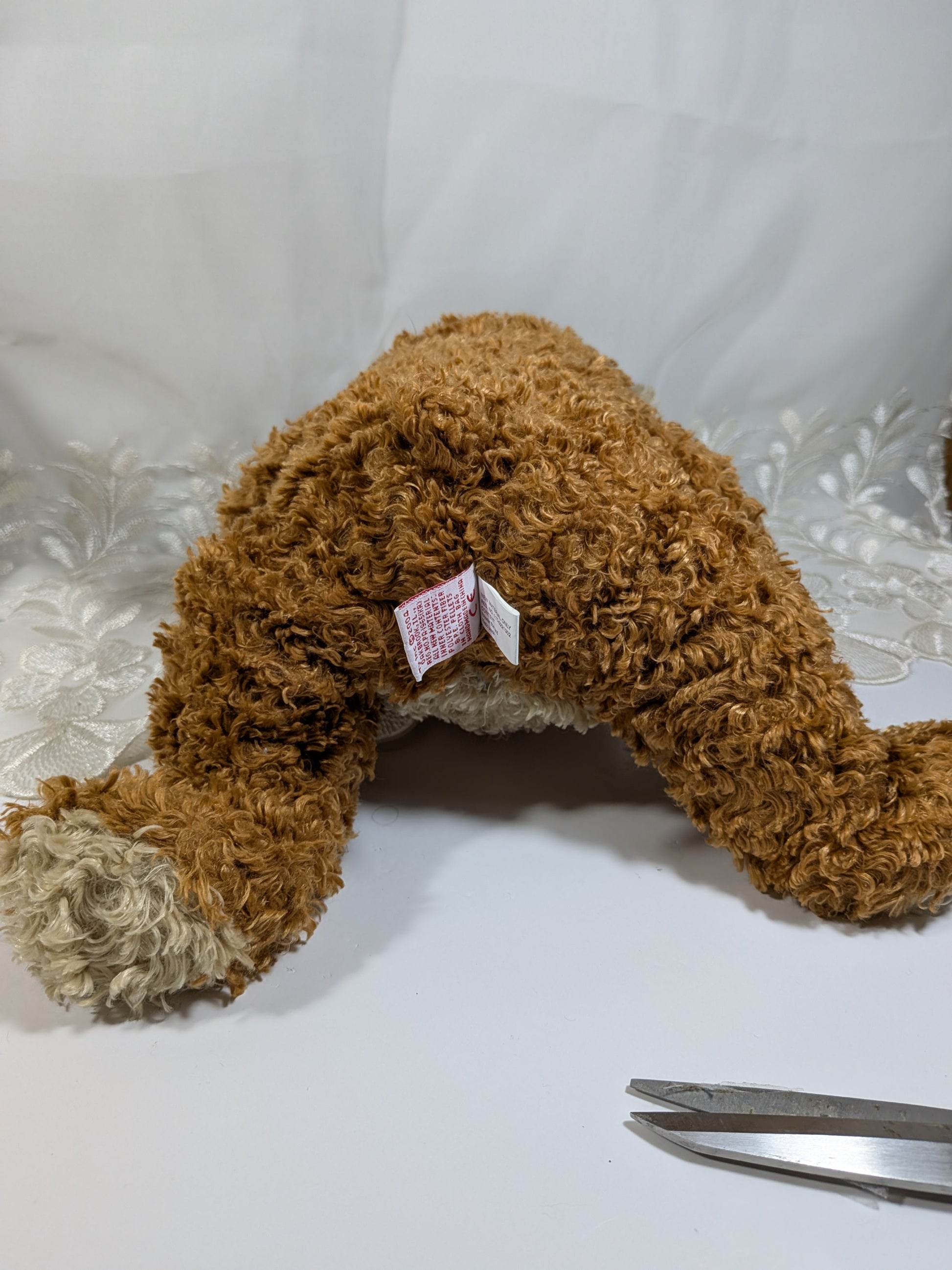 Ty Beanie Buddy - Whittle The Bear (9in) Non - mint Tag - Vintage Beanies Canada
