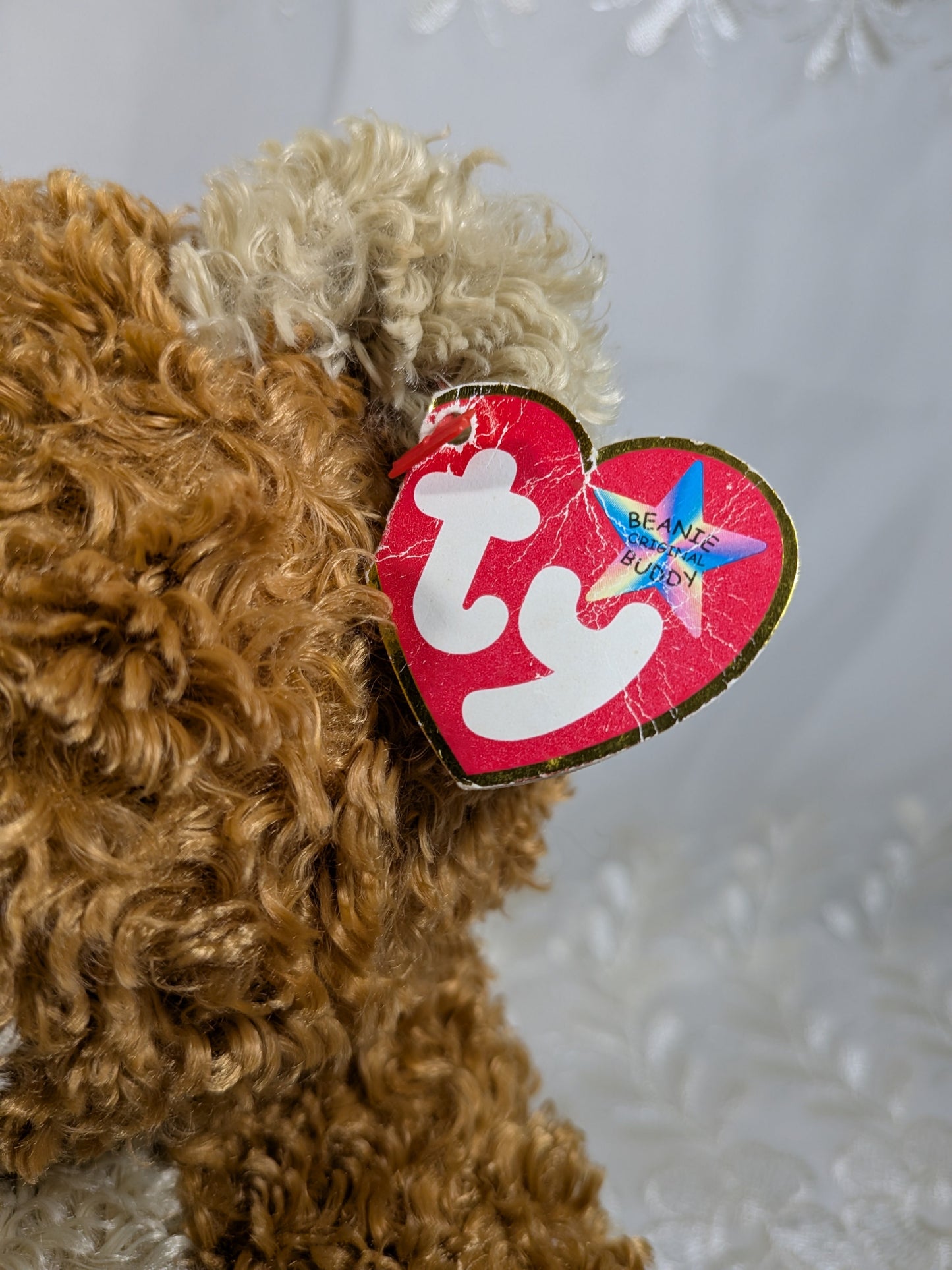 Ty Beanie Buddy - Whittle The Bear (9in) Non - mint Tag - Vintage Beanies Canada