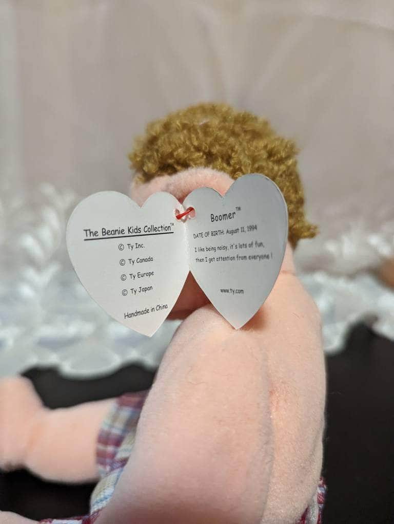 Ty Beanie Kids - Boomer The Boy Doll (10in) - Vintage Beanies Canada