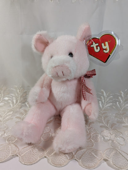 Ty Classic Collection - Baby Petunia The Pig (12in) Non - mint Tag - Vintage Beanies Canada