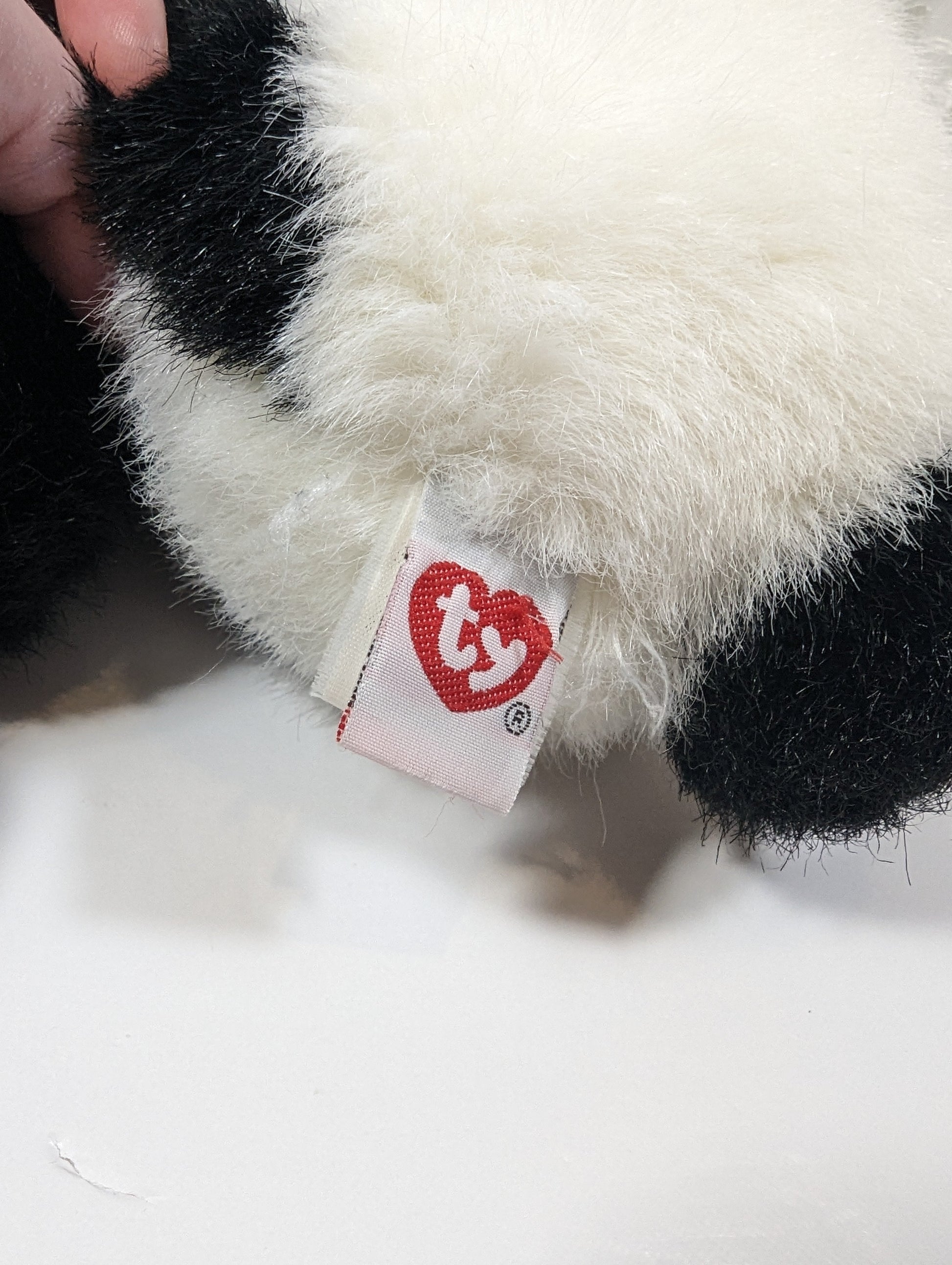 Ty Classic Collection - Bamboo the Panda Bear (10 in) No Tag - Vintage Beanies Canada