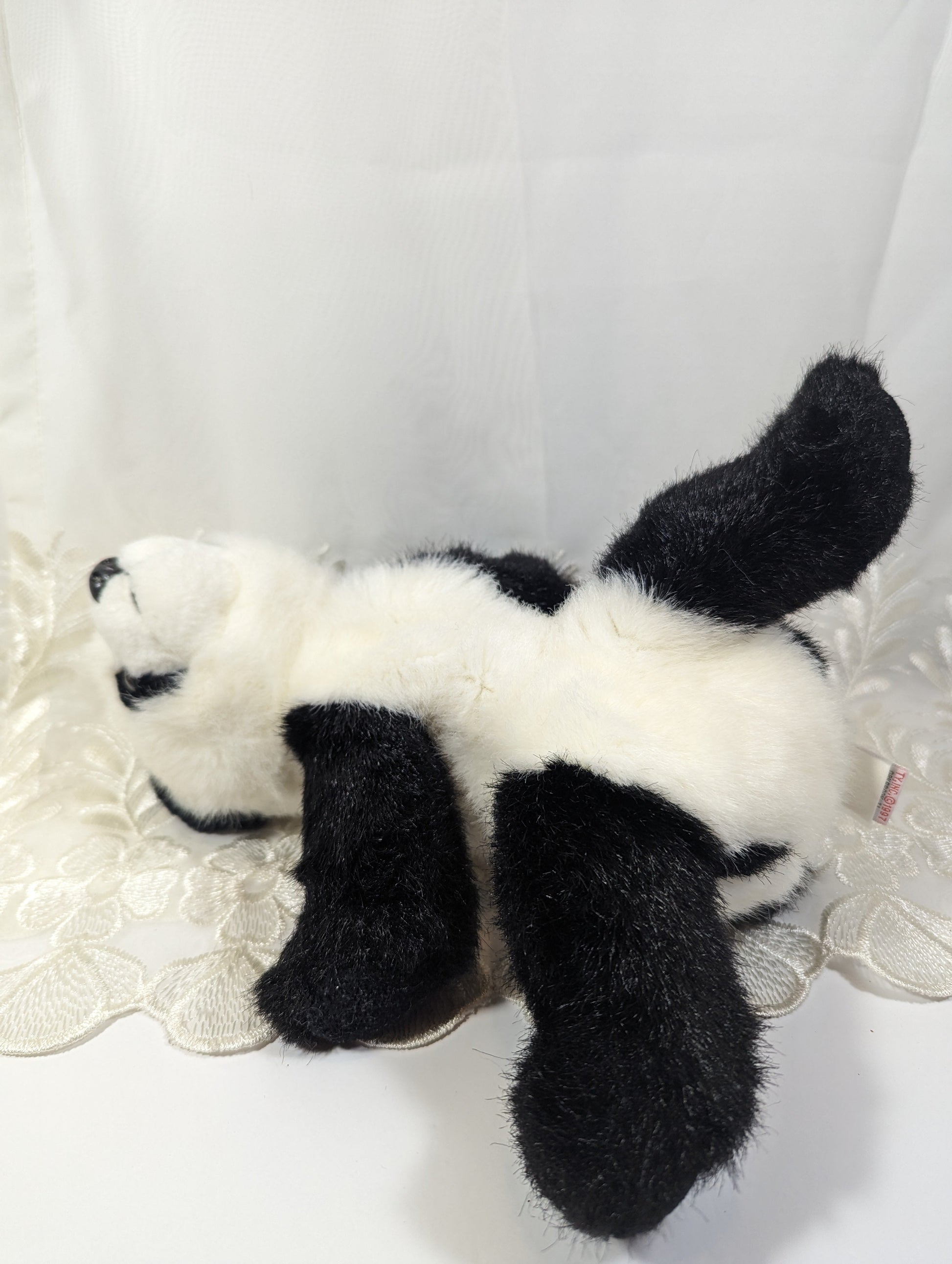 Ty Classic Collection - Bamboo the Panda Bear (10 in) No Tag - Vintage Beanies Canada