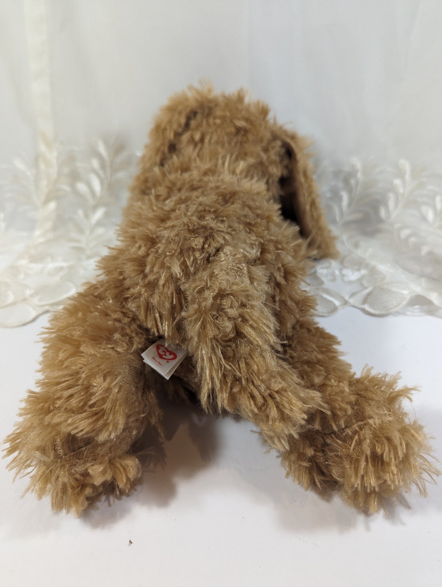 Ty Classic Collection - Baylee The Scruffy Brown Dog (12in) No Tag - Vintage Beanies Canada