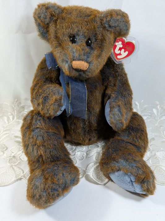 Ty Classic Collection - Broderick The Bear (14in) Non - mint Tag - Vintage Beanies Canada