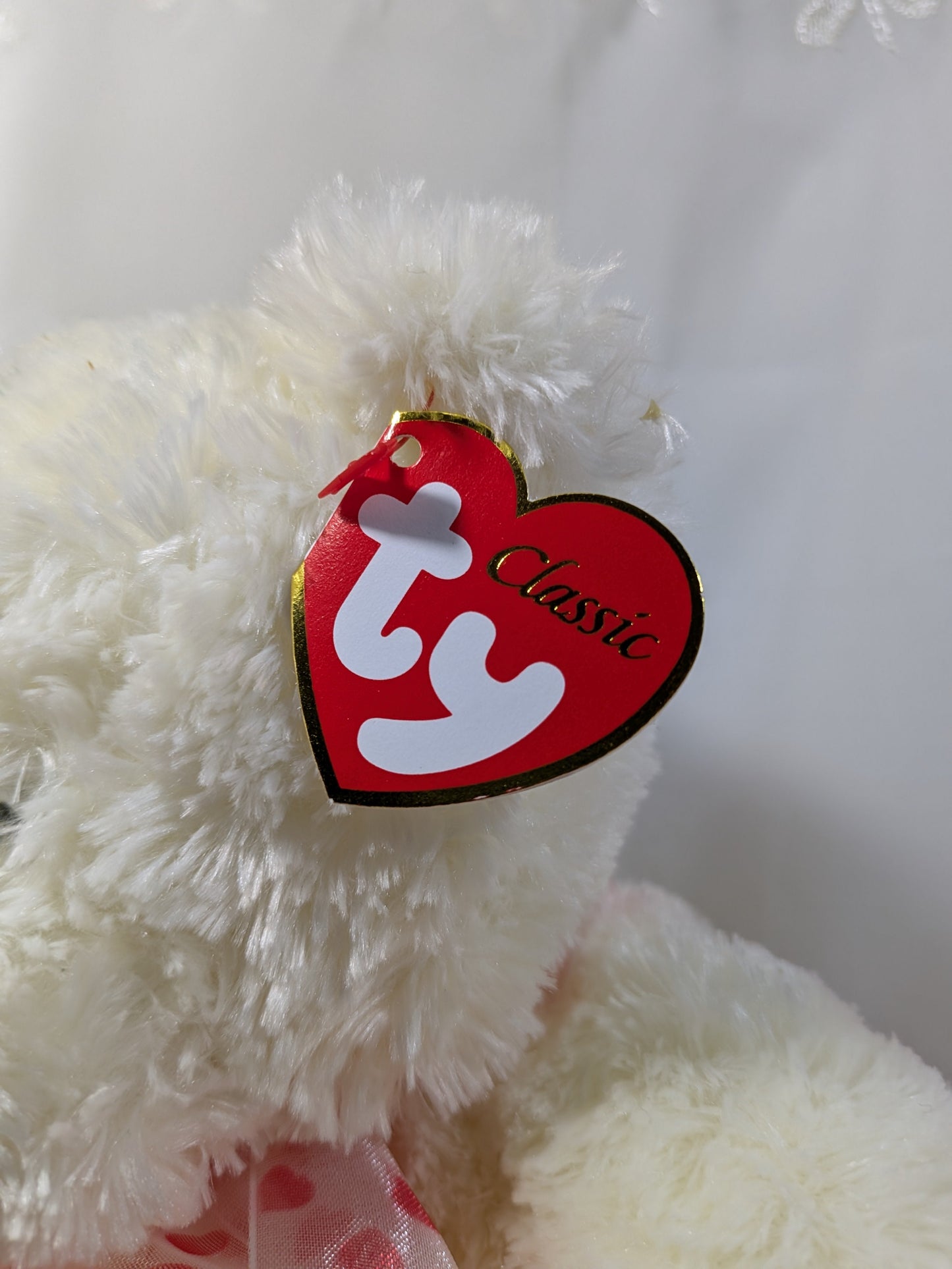 Ty Classic Collection - Caressa the Bear (9in) - Vintage Beanies Canada