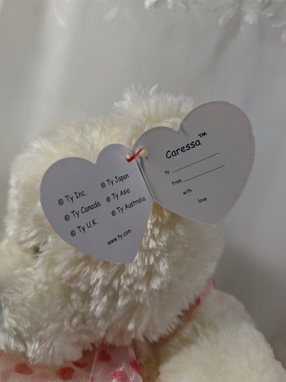 Ty Classic Collection - Caressa the Bear (9in) - Vintage Beanies Canada
