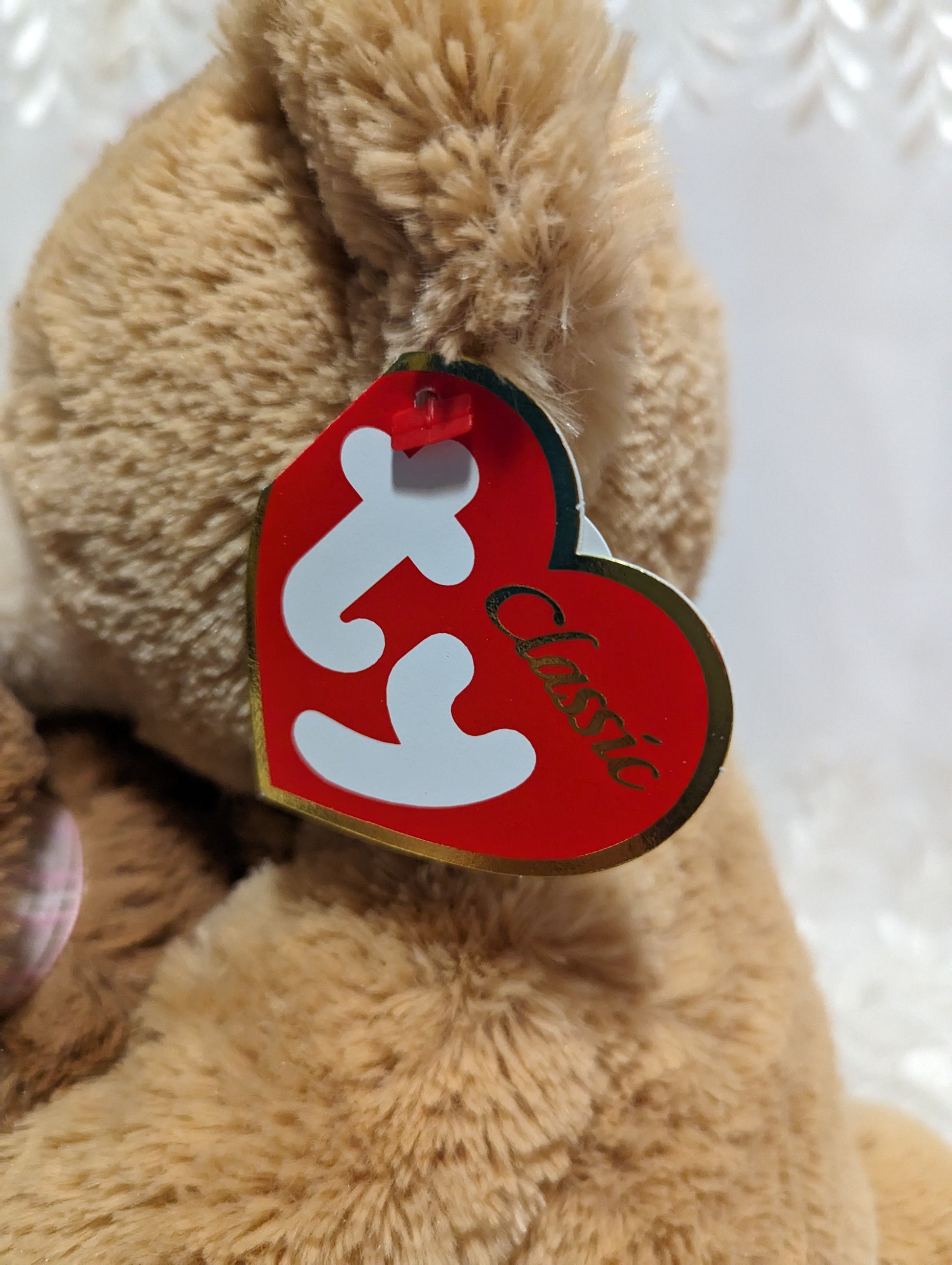 Ty Classic Collection - Cradles The Bear With Baby (15in) - Vintage Beanies Canada