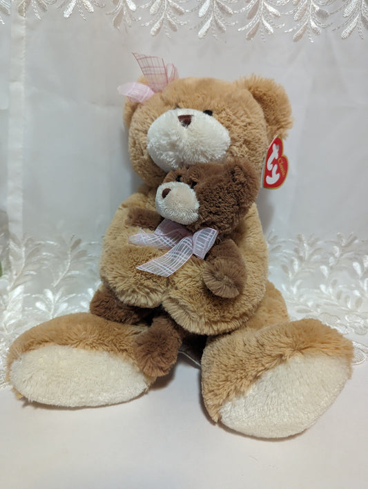 Ty Classic Collection - Cradles The Bear With Baby (15in) - Vintage Beanies Canada
