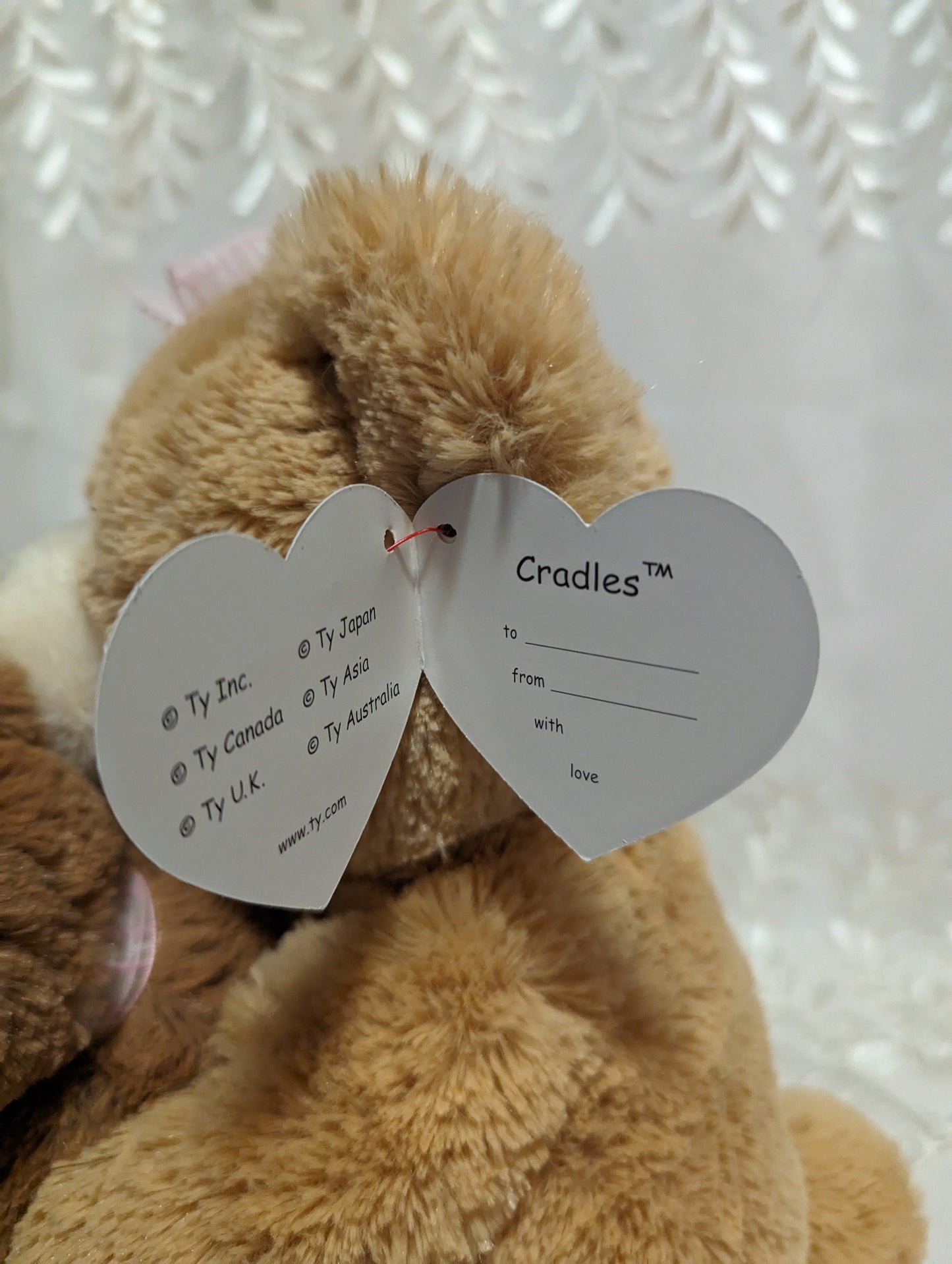 Ty Classic Collection - Cradles The Bear With Baby (15in) - Vintage Beanies Canada