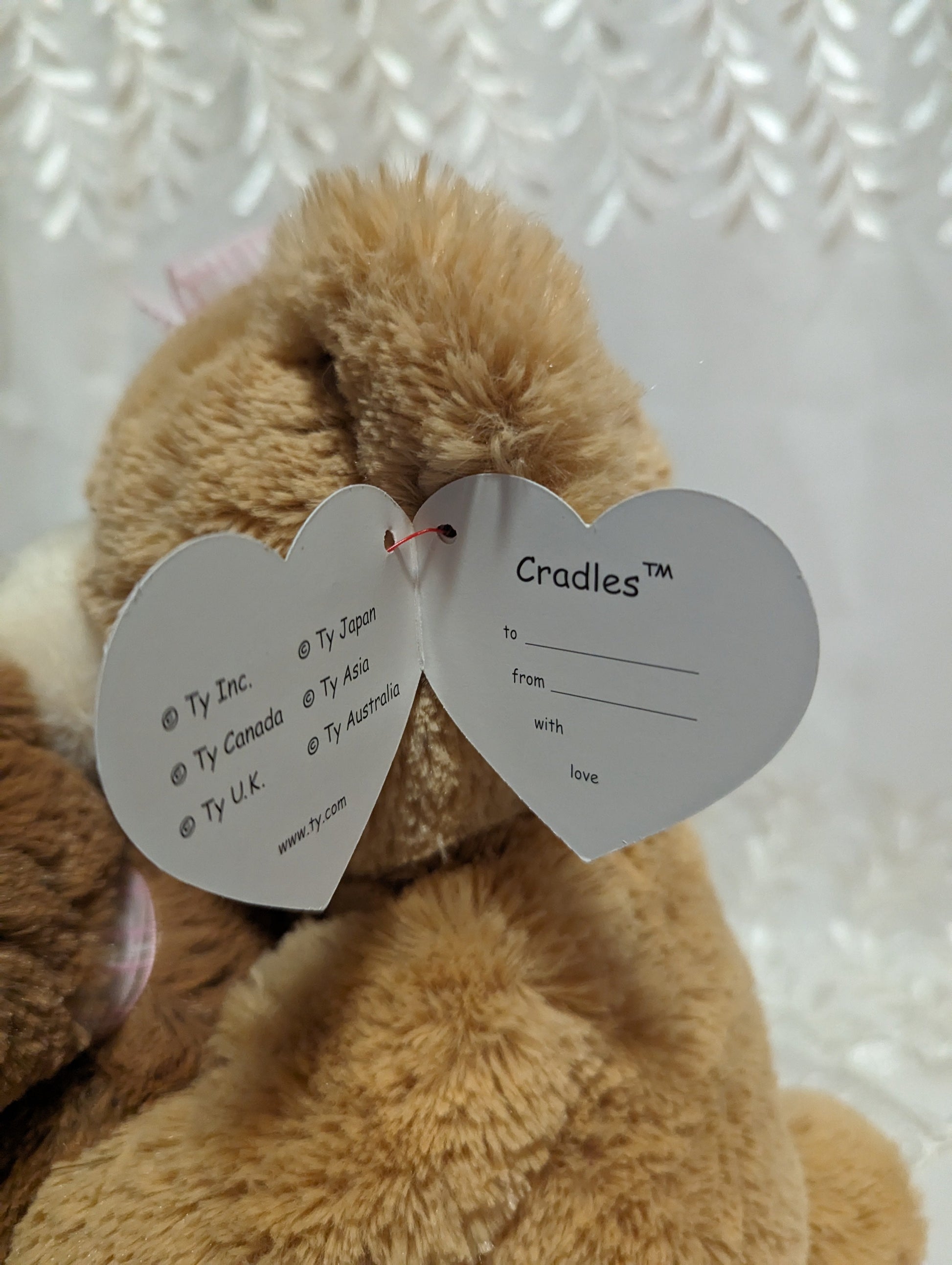 Ty Classic Collection - Cradles The Bear With Baby (15in) - Vintage Beanies Canada