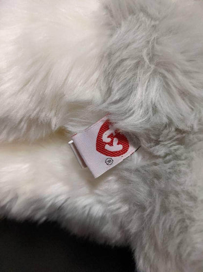 Ty Classic Collection - Dancer The Fluffy Dog With Scarf (15in) Near Mint - Vintage Beanies Canada