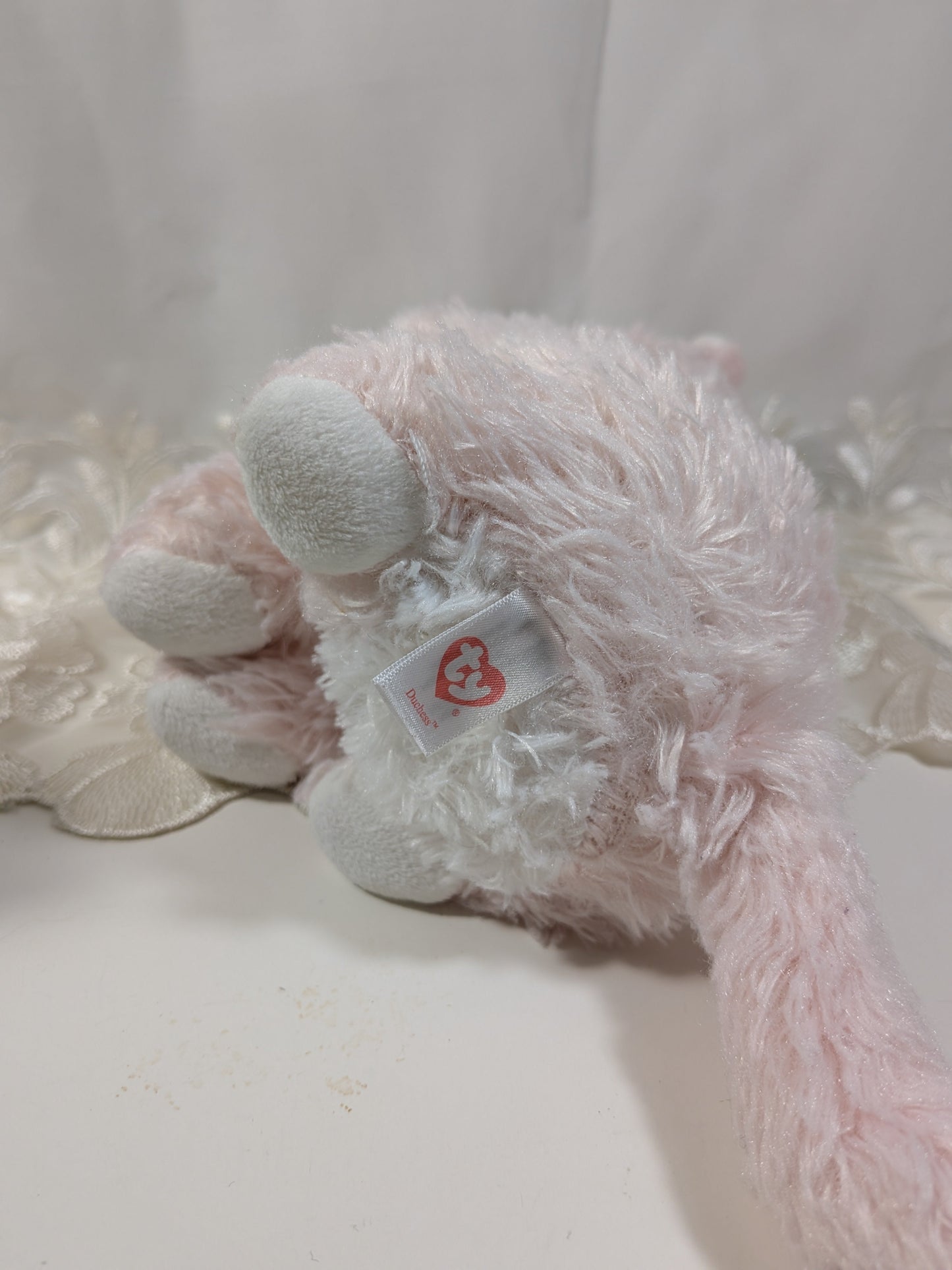 Ty Classic Collection - Duchess The Pink Cat (10in) No tag - Vintage Beanies Canada