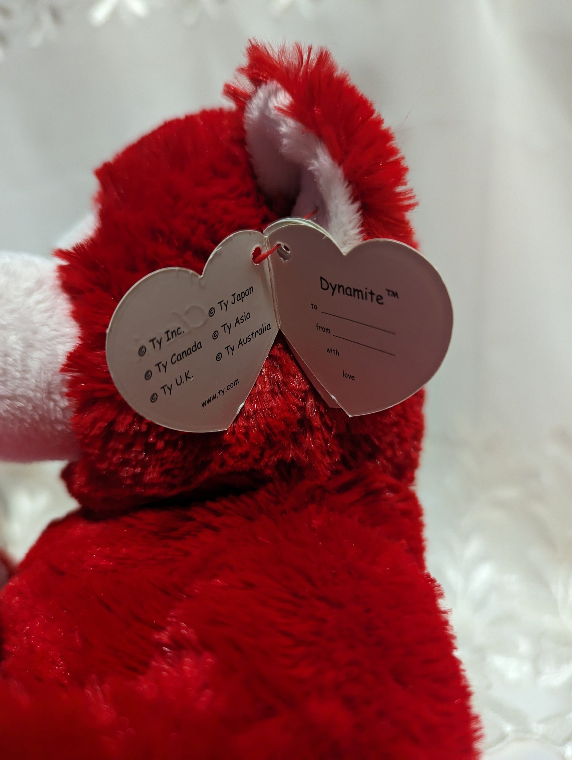 Ty Classic Collection - Dynamite The Red Monkey (12in) - Vintage Beanies Canada