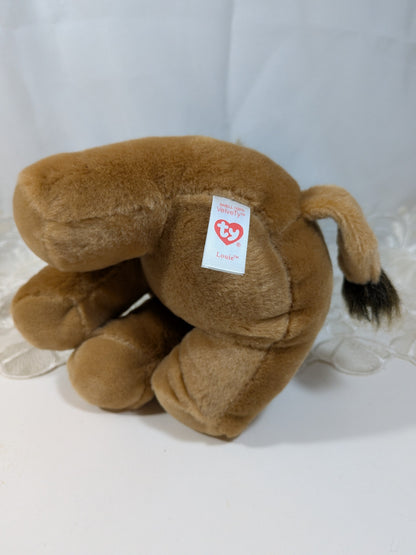 Ty Classic Collection - Louie the Lion (10in) Darker Mane, Scuffed eyes - Vintage Beanies Canada