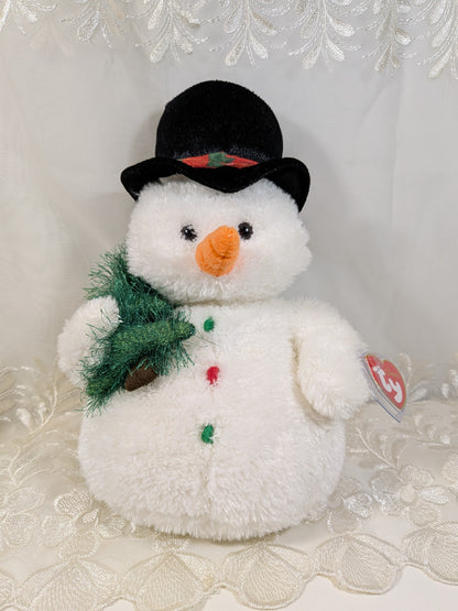 Ty Classic Collection - Mr. Flurries The Snowman (11 in) - Vintage Beanies Canada