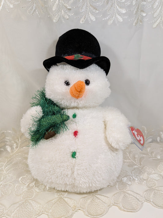 Ty Classic Collection - Mr. Flurries The Snowman (11 in) - Vintage Beanies Canada