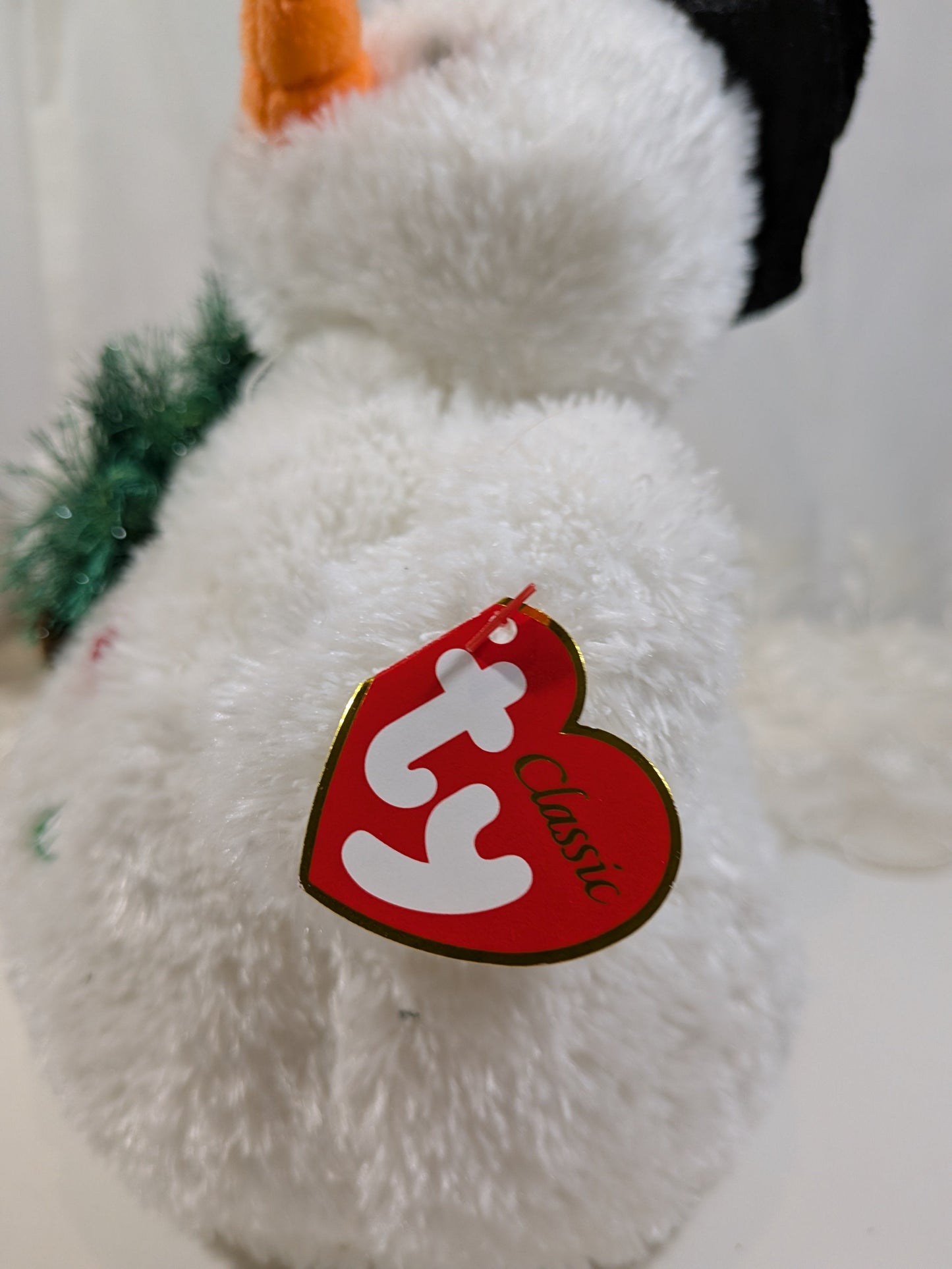 Ty Classic Collection - Mr. Flurries The Snowman (11 in) - Vintage Beanies Canada
