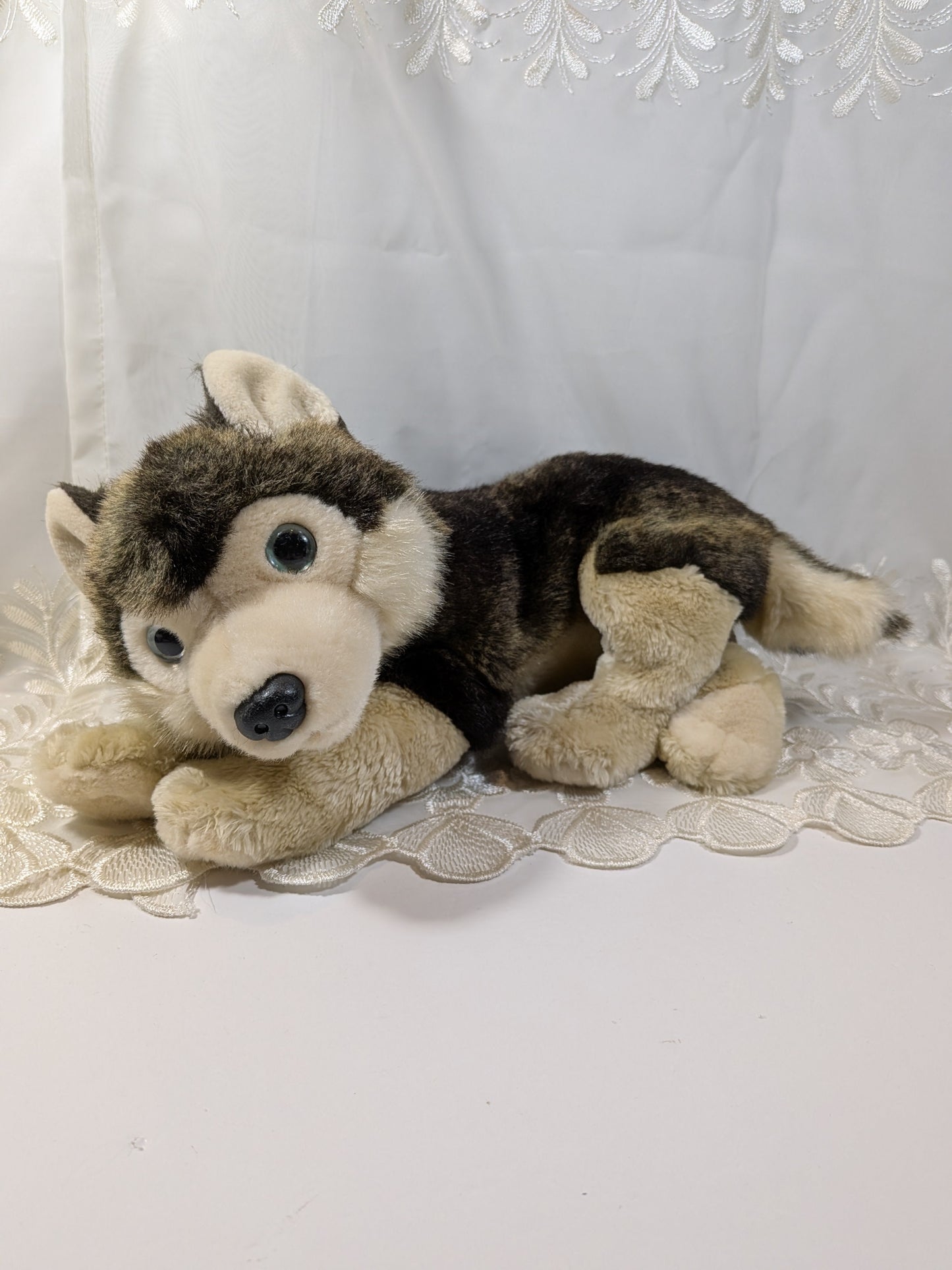 Ty Classic Collection - Musher The Husky Dog (12in) No Hang Tag - Vintage Beanies Canada