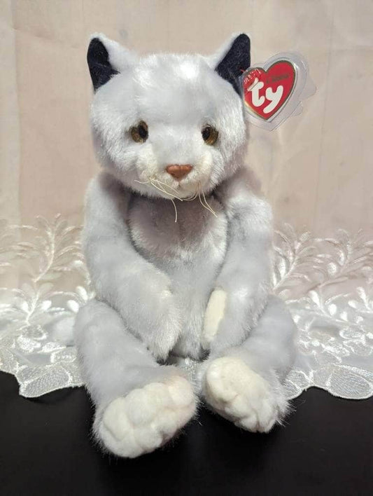 Ty Classic Collection - Pearl The Gray Cat (15in) - Vintage Beanies Canada