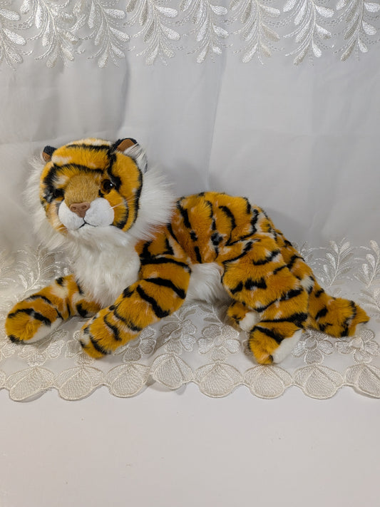 Ty Classic Collection - Pinstripes The Tiger (15in) No Tag - Vintage Beanies Canada