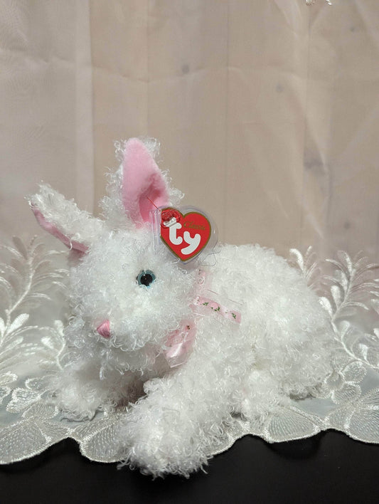 Ty Classic Collection - Presto The White Bunny Rabbit - Near Mint (9in) - Vintage Beanies Canada