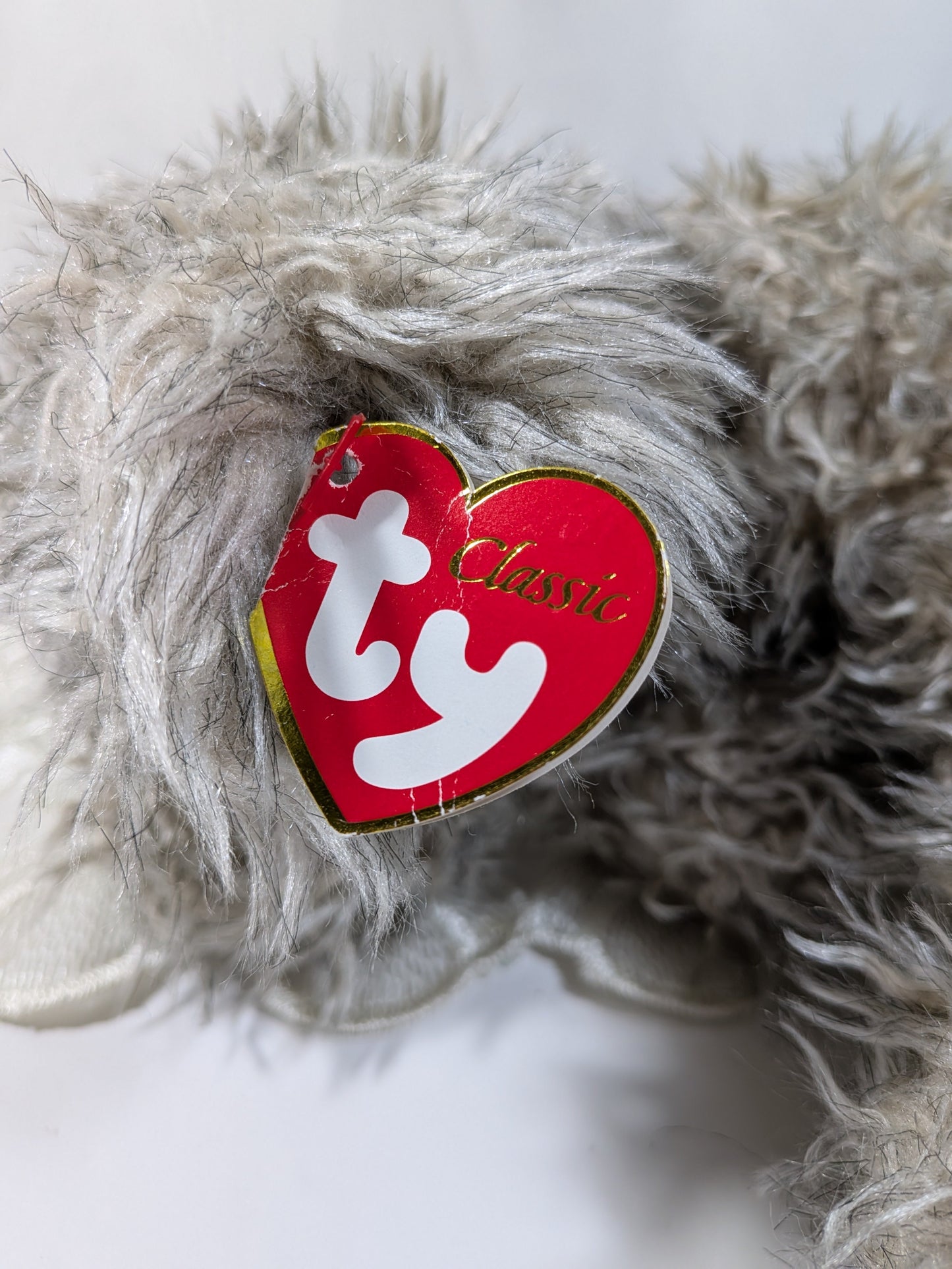 Ty Classic Collection - Rags The Dog (15in) Creased Tag - Vintage Beanies Canada