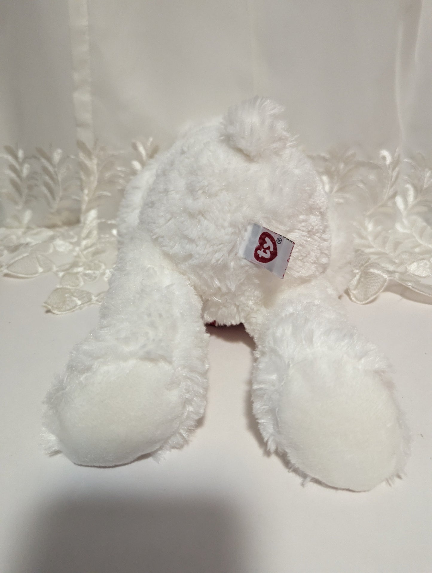 Ty Classic Collection - Romantic The Valentine's Day Bear (14in) - Vintage Beanies Canada