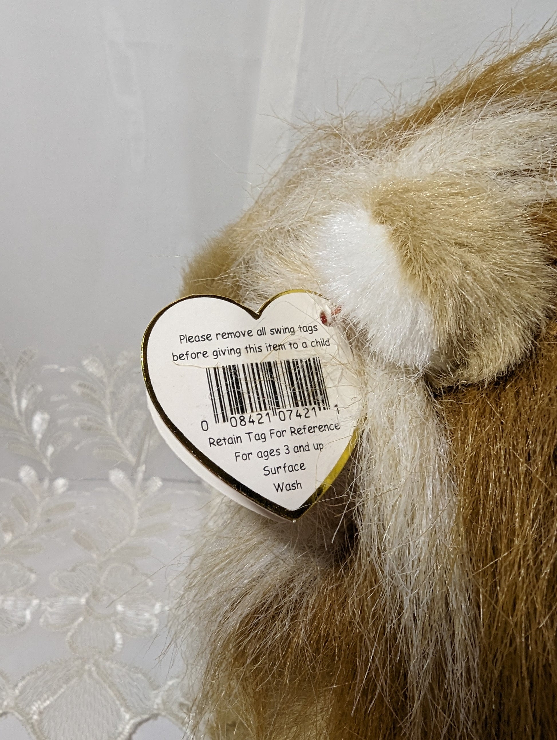 Ty Classic Collection - Sahara The Lion (13 in) Near Mint Tag - Vintage Beanies Canada