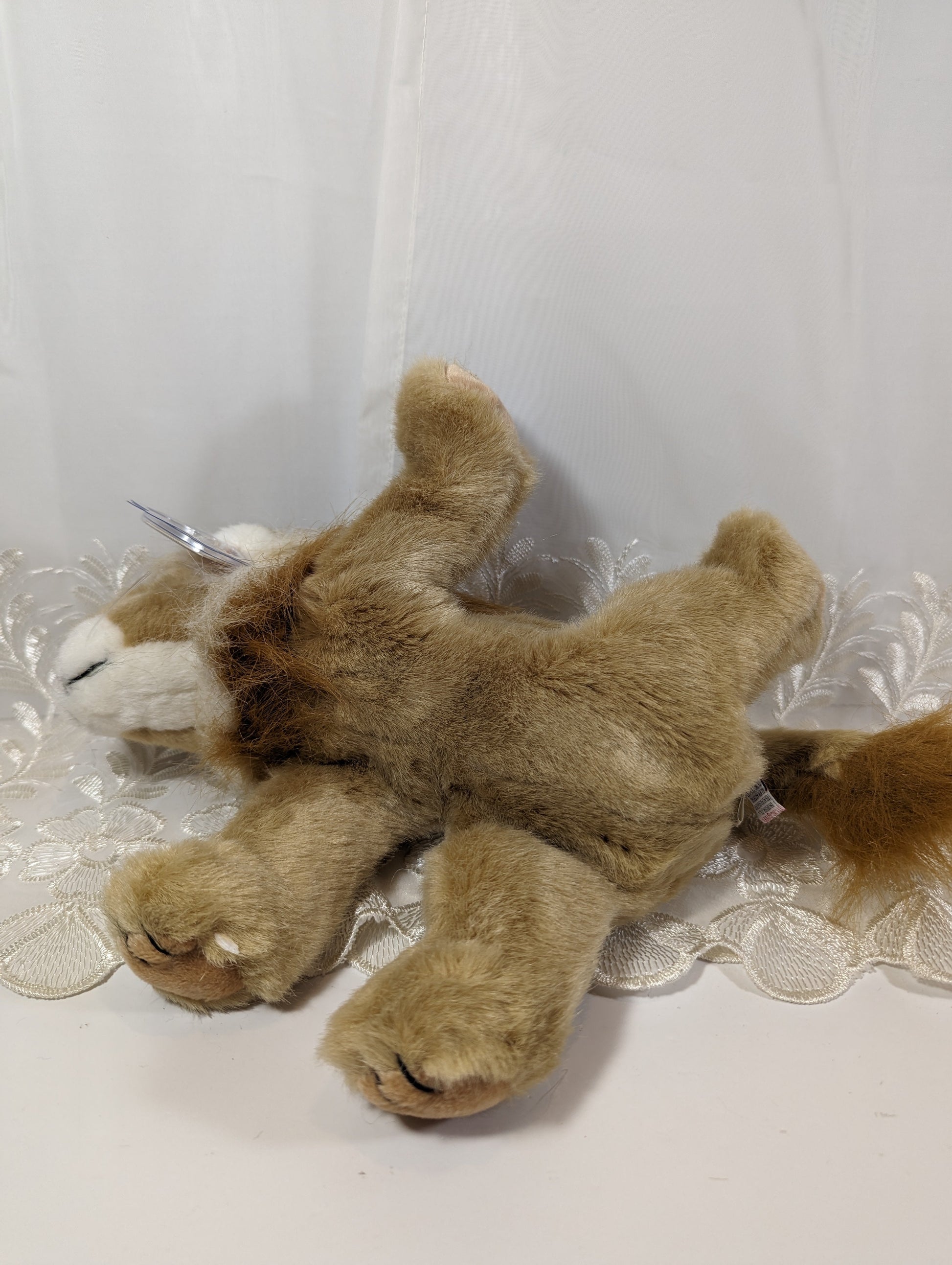 Ty Classic Collection - Sahara The Lion (13 in) Near Mint Tag - Vintage Beanies Canada
