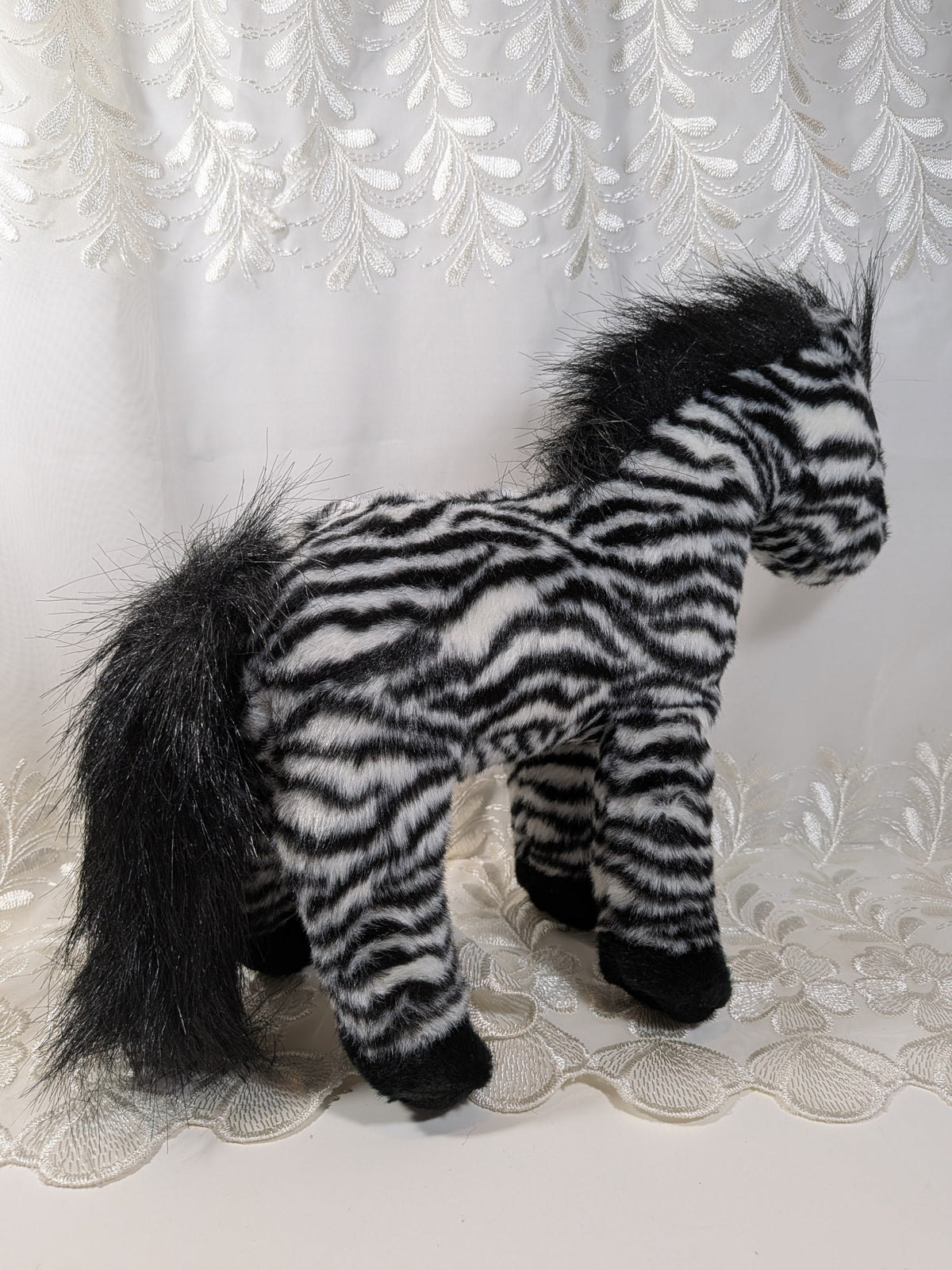 Ty Classic Collection - Serengeti The Zebra (11in) - Vintage Beanies Canada