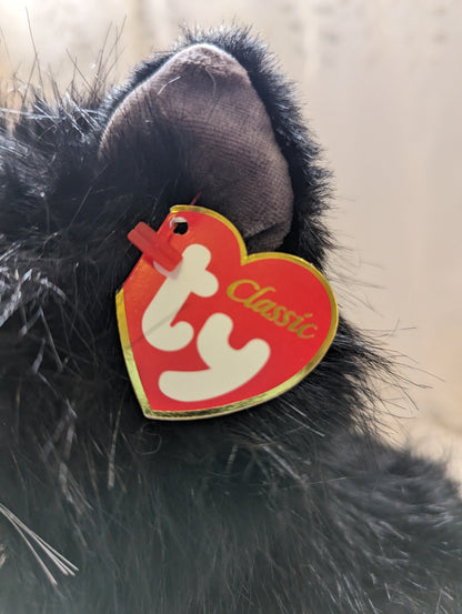 Ty Classic Collection - Shadow The Black Cat (12in) *Rare* Near Mint - Vintage Beanies Canada