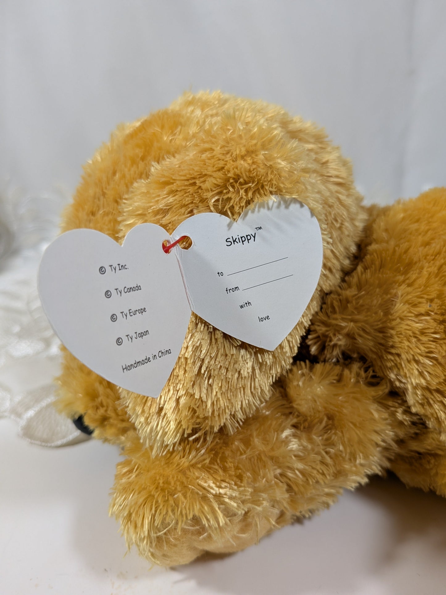Ty Classic Collection - Skippy the Golden Retriever (12in) Near mint Tag - Vintage Beanies Canada